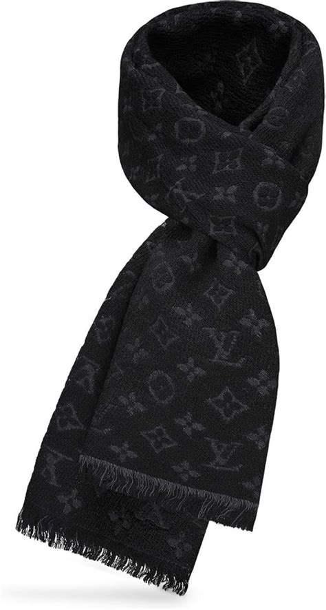 louis vuitton winter scarves|louis vuitton black wool scarf.